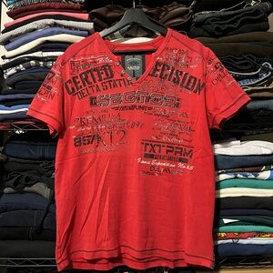 Red Graphic Men's Tee by